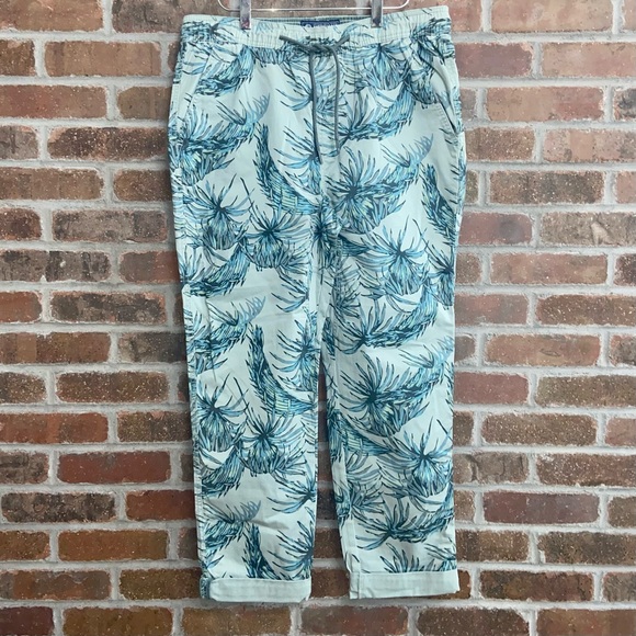 American Rag Men’s Chino Drawstring Pants- Aqua Chill- Medium - Picture 3 of 9